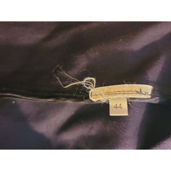 Stella McCartney Navy Swing Coat 44/10 High Neck Collar - Picture 5 of 7